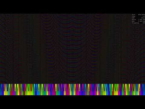 (Lag tester) Experimental and colorful art lag tester (#2)