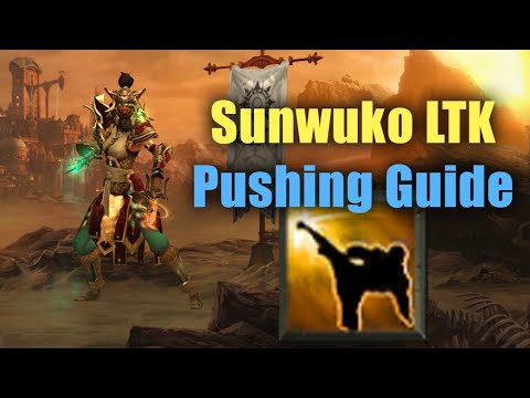 Sunwuko Lashing Tail Kick Pushing Guide GR135+ Solo Monk