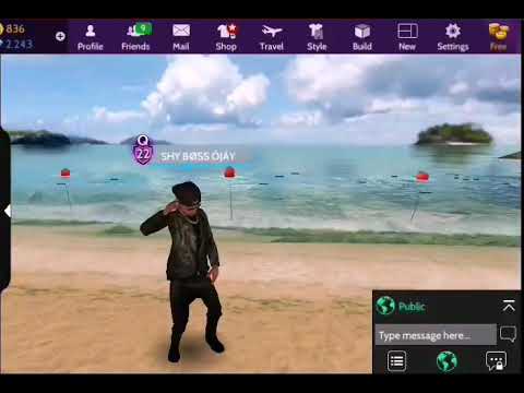 My first Avakin Life dance video!!😂👍