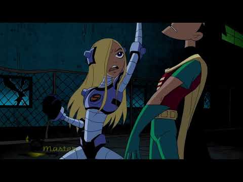 Terra fighting against Robin | Teen Titans