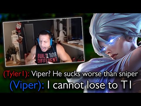 Tyler1 finally meets Viper's Riven in Top Lane