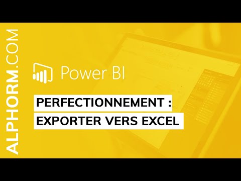 Comment exporter des tableaux Power BI vers Excel