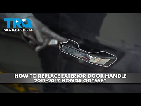 How to Replace Exterior Door Handle 2011-2017 Honda Odyssey