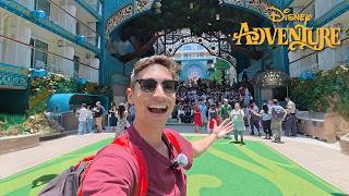 Boarding The Disney Adventure! Disney’s NEWEST & LARGEST Cruise Ship — Room Tour & Sail Away