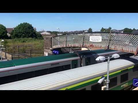 Irish Rail 201 loco 226 + MK4 set + DVT 4006 pass Kildare for Cork (18/6/17)
