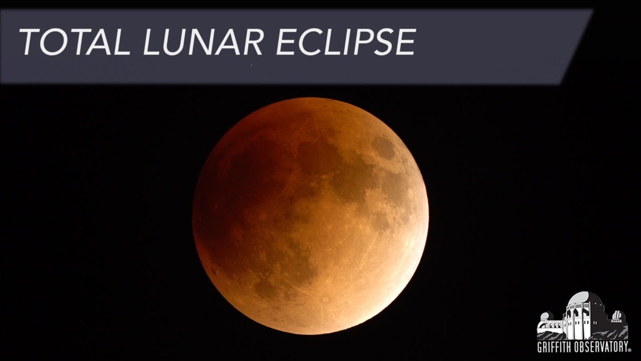 Total Lunar Eclipse | Griffith Observatory | May 26, 2021 - YouTube