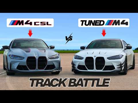 Can a Tuned M4 Beat a M4 CSL on Track?