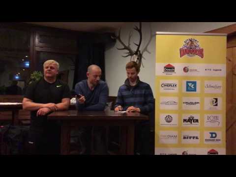 Pressekonferenz: Wanderers Germering - ESC Dorfen (18.11.16)