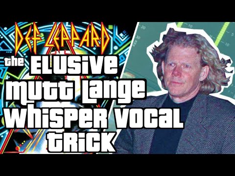 The Greatest Mutt Lange Vocal Trick