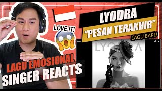 Download lagu Lyodra - Pesan Terakhir | SINGER REACTION mp3