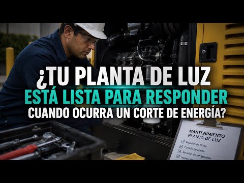 ¿Tu planta de luz está lista para responder cuando ocurra un corte de energía?