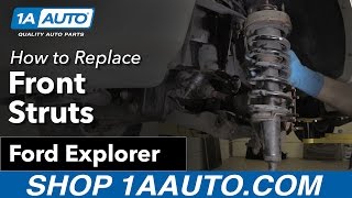 How to Replace Front Struts 06-10 Ford Explorer