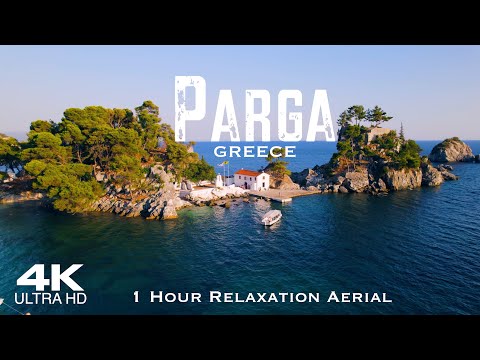 [4K] PARGA Πάργα 🇬🇷 1 Hour Drone Aerial Relaxation Film | Greece  Ήπειρος Ελλάδα