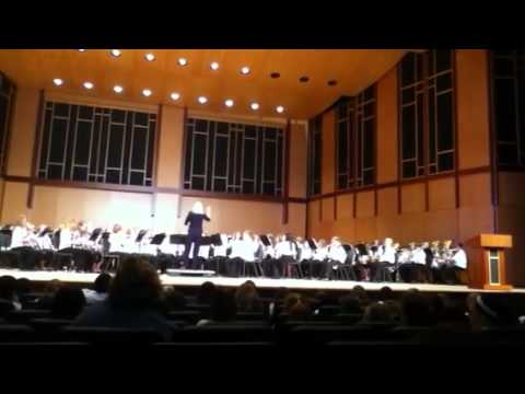 Prairie creek 6th grade band concert