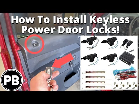 How To Install Keyless Power Door Locks