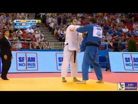 Judo 2013  European Championships Budapest: Lorenzo (ESP) - Nefedov (SRB) [-81kg]