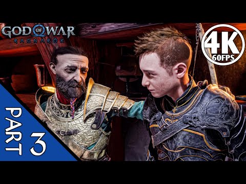 "GOD OF WAR RAGNAROK" Gameplay Walkthrough Part 3 FULL GAME [4K HDR 60FPS PC]