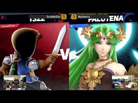 Throwdown Thursday 135 - Winners Finals - Mystearica (Palutena) vs ScrubbedOut (Mii Sword Fighter)