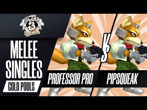Professor Pro (Fox) vs Pipsqueak (Fox) - Melee Singles Gold Pools - Fête 3: By the Sea