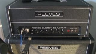 Video thumbnail for Reeves Custom 50 Jimmy OS 2X12 EVM12L Fane Medusa 150-C Rushmore Grail by OgreDaddy