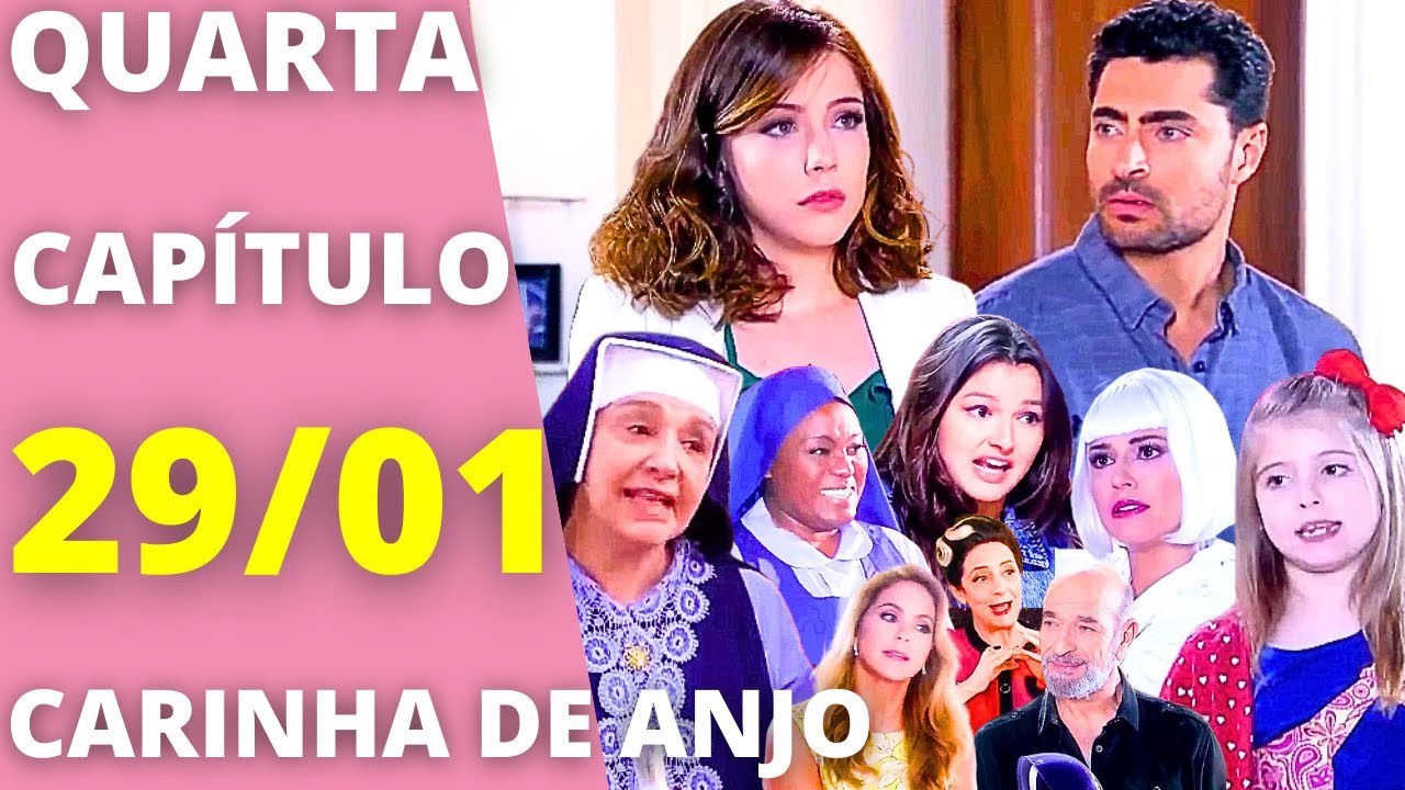 CARINHA DE ANJO Capítulo de hoje QUARTA 29/01  Adolfo pede PERDÃO para Gustavo!