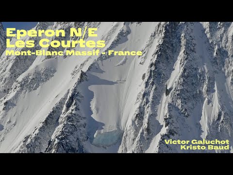 Eperon N/E des Courtes: Official Selection "Line of the Year" Mountains on Stage Winter 2023