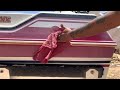 Simple boat paint restoration. No tools needed. DIY oxidation removal !