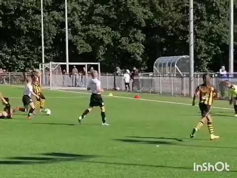Oefenwedstrijd SV Die Haghe vs Wilhelmus JO12-1. Dik gewonnen 2-11⚽⚽