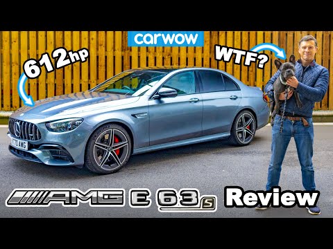 Mercedes-AMG E63 2021 review -  destroying tyres and kidnapping puppies!?!