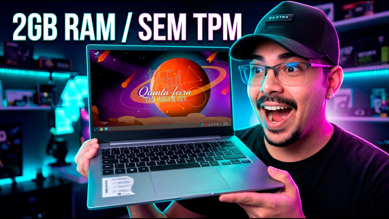 CANSEI DO WINDOWS! Conheci o Sistema Brasileiro que Humilha a Microsoft