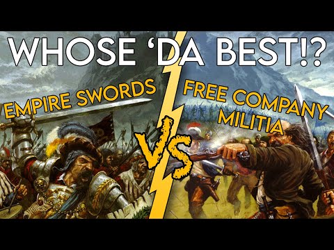 Whose 'da Best!? #3 Empire Swords - Free Company Militia. Total War Warhammer 2