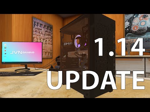 NEW 1.14 PC Building Simulator Update (Free Executive Workshop & New Parts) - PC Building Simulator