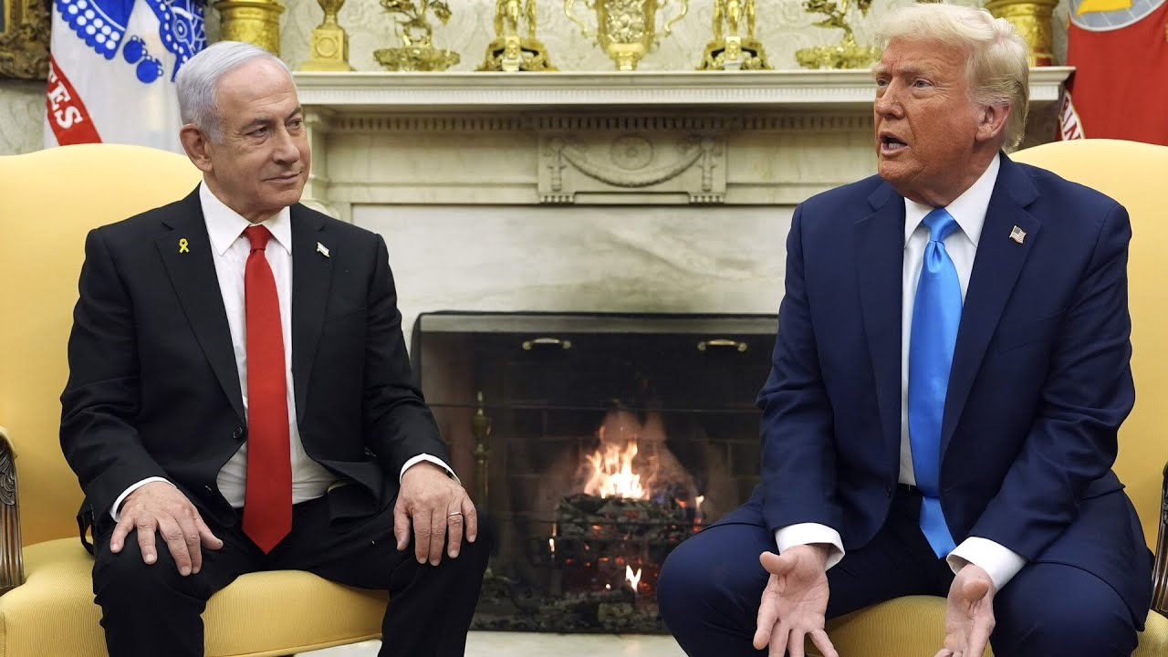 IN FULL: Donald Trump meets with Benjamin Netanyahu