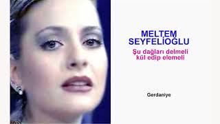 MELTEM SEYFELİOĞLU  Şu dağları delmeli kül edip elemeli