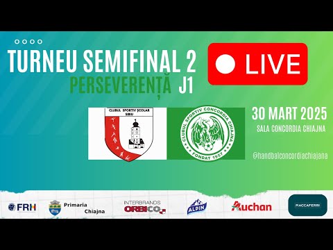 TURNEU SEMIFINAL 2 CSS HC Sibiu - CS Concordia Chiajna