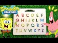 Spongebob ABC Learn To Write ABC S With MAGNATAB And Spongebob Plankton And Patrick Star