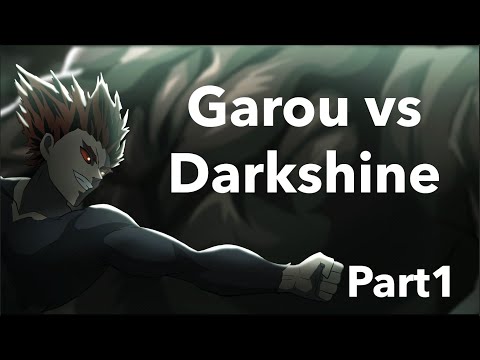 Garou vs Darkshine fan animation part 1