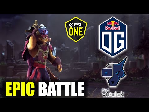 Epic Battle OG VS Team Vrkolak ESL One Los Angeles 2020 EU Open Qualifier | Dota 2