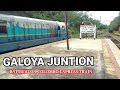 Batticaloa To Colombo Udayadevi Express Train Laving Galoya Juntion Railway Station