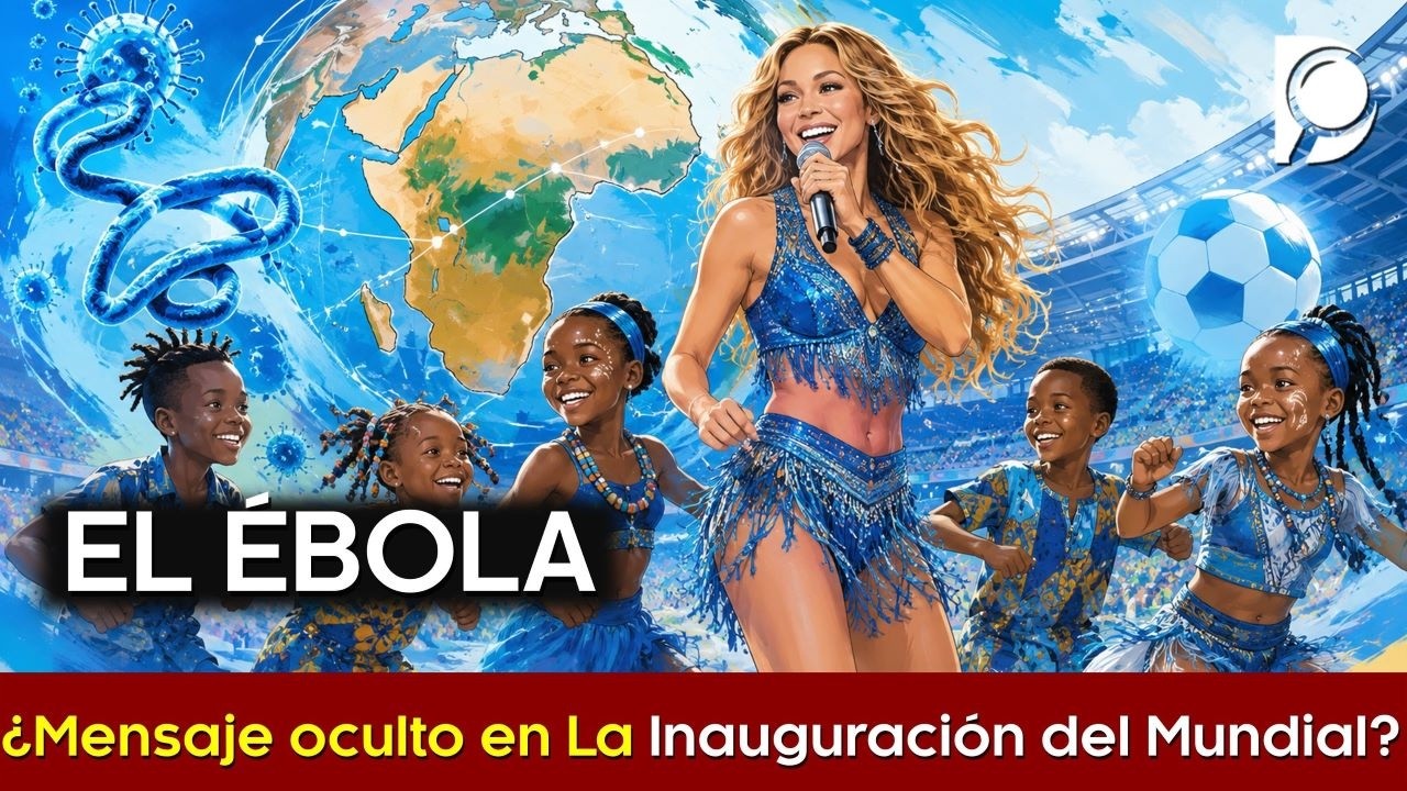 EL ÉBOLA ❄️ ¿Mensaje oculto en La Inauguración del Mundial?