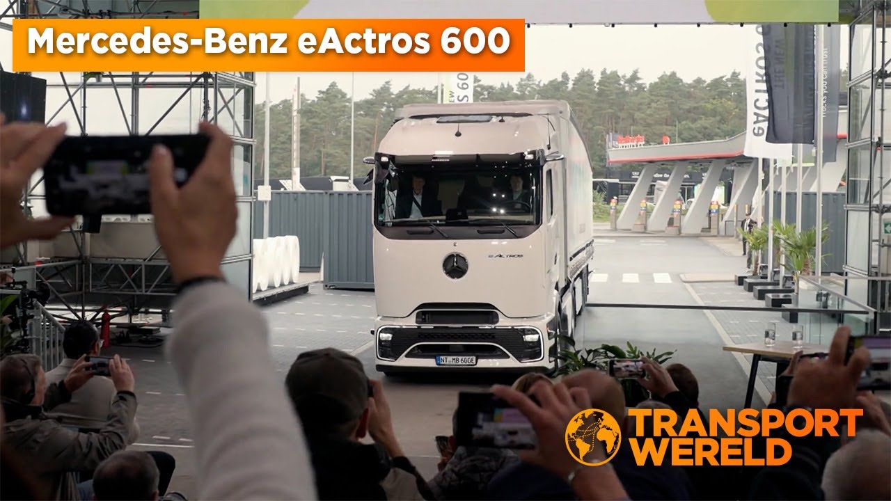 De presentatie van de nieuwe Mercedes-Benz eActros 600