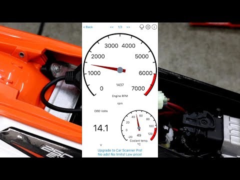 KTM TPI 2-Stroke CAN Bus OBD2 Scanner Data & Diagnotics