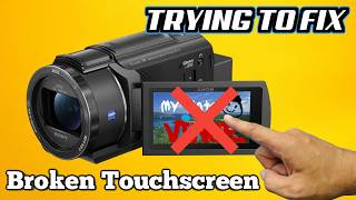 My 'MY MATE VINCE' £750 SONY FDR-AX43 4K Camera  Broken - Can it be Fixed?