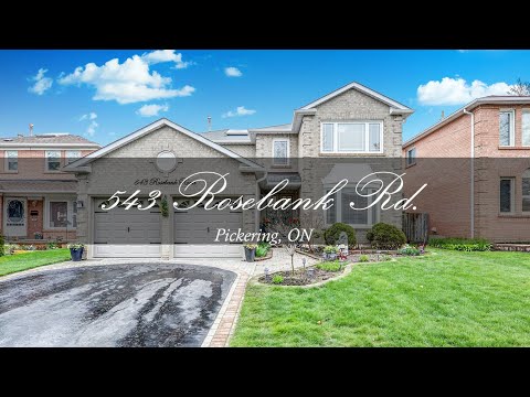 543 Rosebank Rd, Pickering, ON