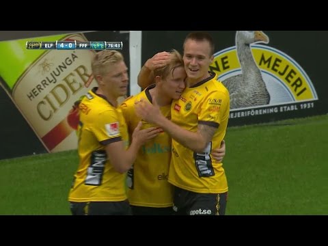 Lundevall skjuter vackert in 5-0 mot Falkenberg - TV4 Sport