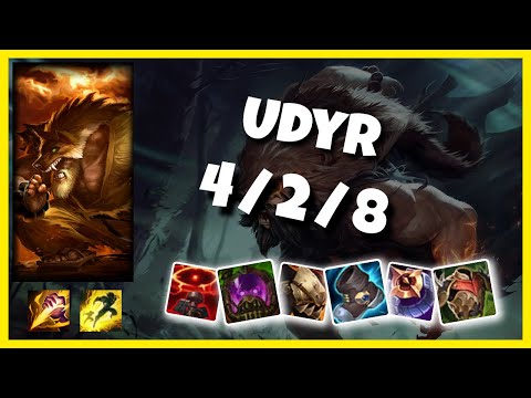 Udyr s11 Jungle Challenger Replay (4/2/8) - KOREAN