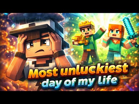 MOST UNLUCKIEST DAY OF MY LIFE | MINECRAFT | NEW JOURNEY | NEW SURVIVAL SERIES |