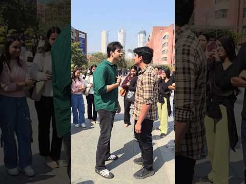 Fight in Amity University 😂😅 Amity University Noida ❤️ #amityuniversitynoida #collegelife