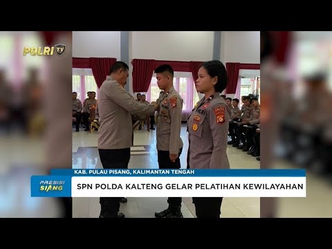 SPN POLDA KALTENG KEMBALI GELAR PELATIHAN KEWILAYAHAN BAGI 175 PERSONEL