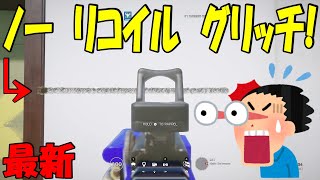 【R6S】リコイルコントロールを無くすグリッチ!!